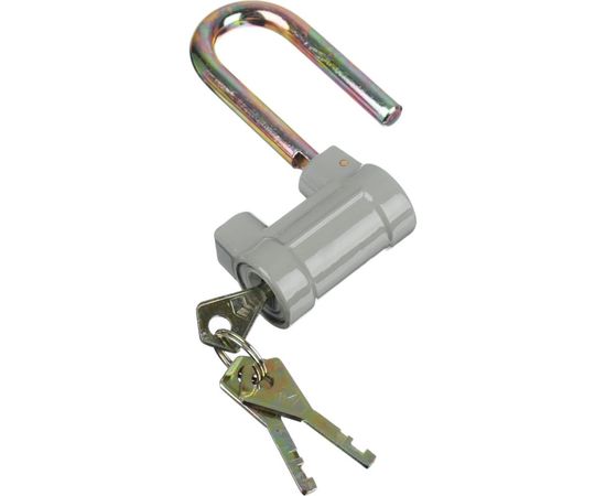 Навесной замок ЕРМАК Алюминий 60 мм, с длинной дужкой 468-366 – изображение 2