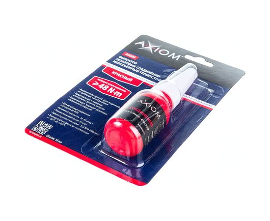 Фиксатор резьбовых соединений не разъёмный AXIOM красный 10мл 11604841 – изображение 2