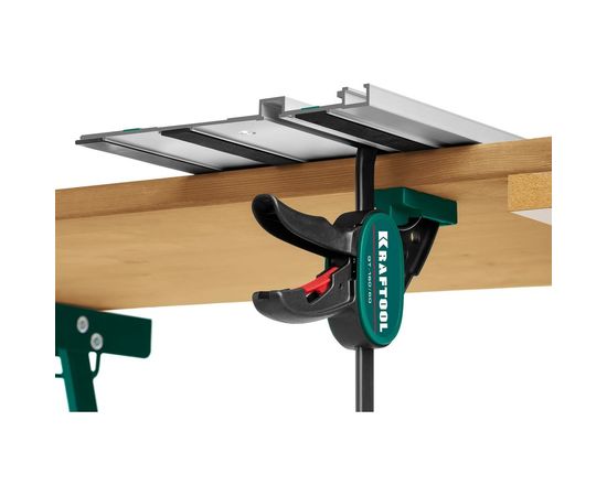 Универсальная быстрозажимная струбцина KRAFTOOL Grc 160 мм 32237 – изображение 2