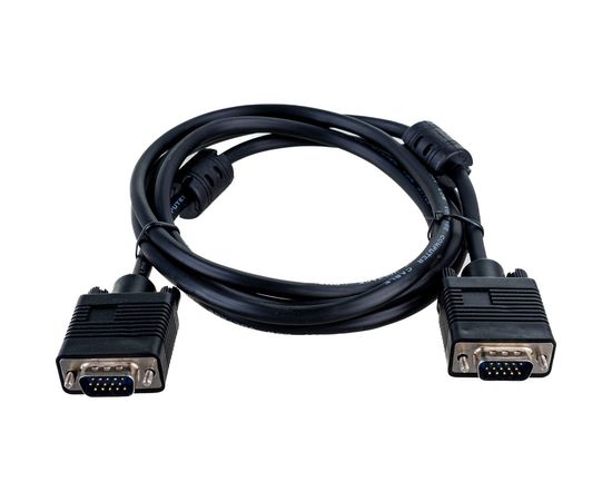 Сигнальный кабель VGA M- VGA M 5bites ферритовые кольца, 1.8м APC-133-018 – изображение 2