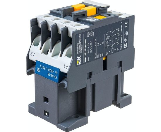 Контактор IEK КМИ-10910 9А 400В 1НО ИЭК KKM11-009-400-10 – изображение 3