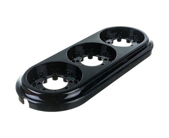 Рамка 3-местная Bylectrica, серия РЕТРО ЮЛИГ.735212.472, черный – изображение 3