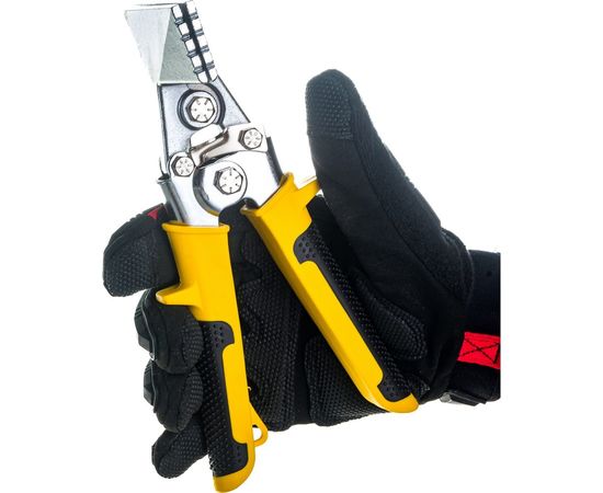 Плоскогубцы для гибки листового металла FIT прорезиненные ручки, 230 мм 52761 – изображение 3