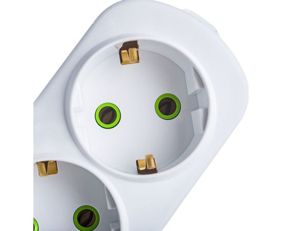 Удлинитель Lezard LETITIA с/з 6 входов 2 метра с выключателем 721-0602-602 – изображение 3