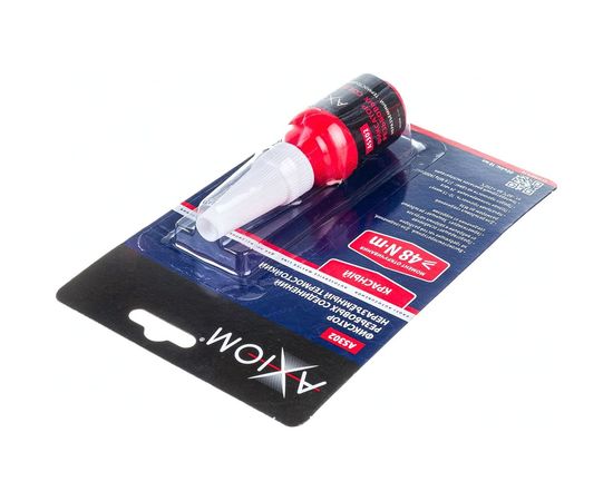 Фиксатор резьбовых соединений не разъёмный AXIOM красный 10мл 11604841 – изображение 3