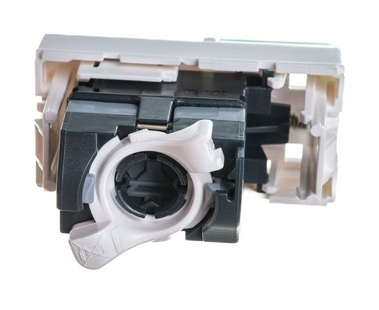 Механизм компьютерной розетки Legrand 1-м СП Mosaic New 1-модульный RJ45 5E FTP Leg 78680/76552 124975 – изображение 4