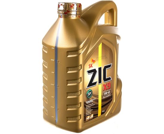 Моторное масло синтетическое X9 5w40, 4 л ZIC 162902 – изображение 4