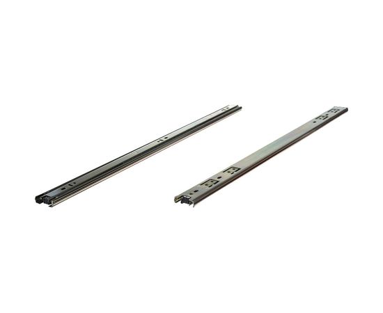 Шариковые направляющие Lemax prof полного выдвижения 35/600 мм, сталь DM35-600W – изображение 4