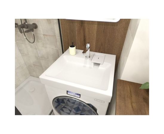 Раковина над стиральной машиной ESTET Riga-60х60 с кронштейнами 4627183343036 – изображение 4