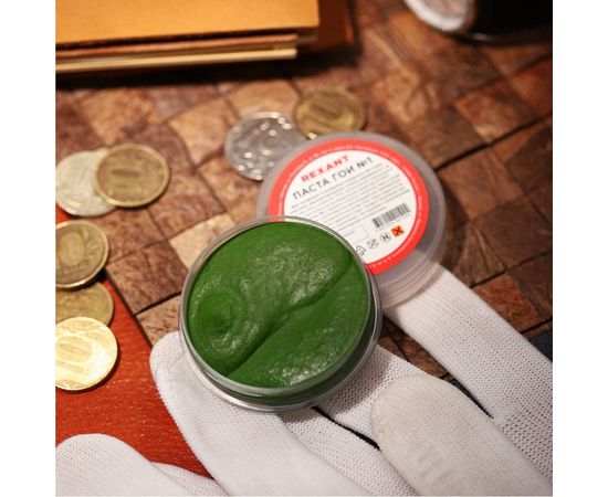 Паста ГОИ полировальная №1 баночка 30 г REXANT 09-3795 – изображение 4