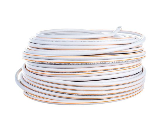 Коаксиальный кабель ЭРА SAT 50 М, 75 Ом, Cu/, PVC, цвет белый Б0044620 – изображение 4