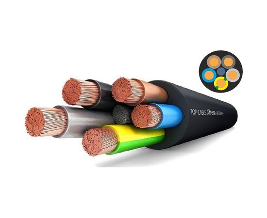 Силовой гибкий кабель Top Cable XTREM H07RN-F 5х1,5 10 метров 3005001MR10RU – изображение 5