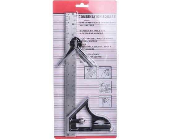 Комбинированный угольник SKRAB 300мм 40306 – изображение 5