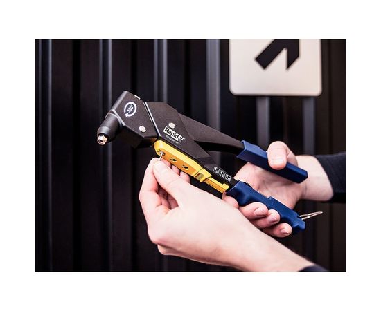 Ручной заклепочник усиленный в кейсе RAPID RP60 MULTI d 3.2мм, 4.0мм, 4.8мм 5001140 – изображение 5