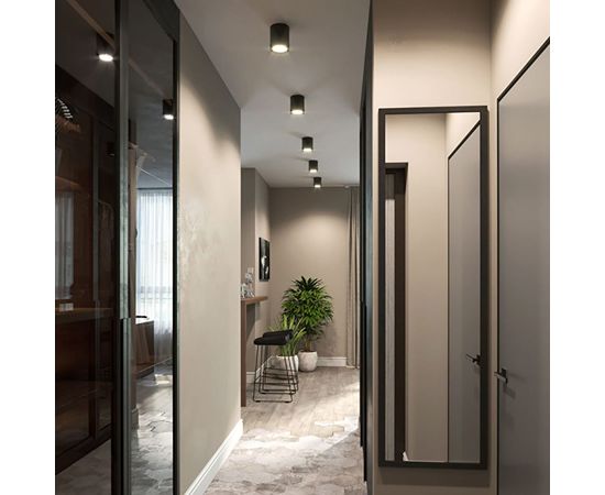 Потолочный светильник FERON HL353 12W, 220V, GX53, черный 41283 – изображение 7