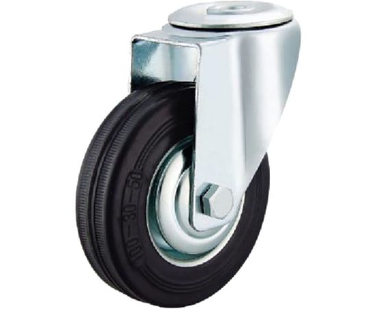 Колесо промышленное поворотное под болт SCH63 160 мм MFK-TORG 4004160 