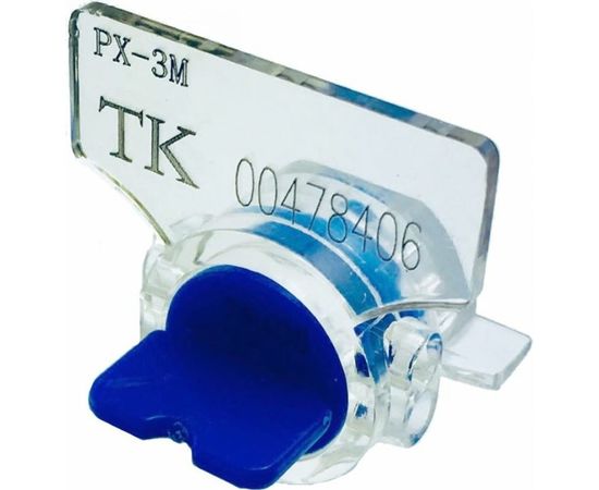 Пломба роторная рх-3М (для счётчиков) ТПК Технологии Контроля Цвет: синий 24127 