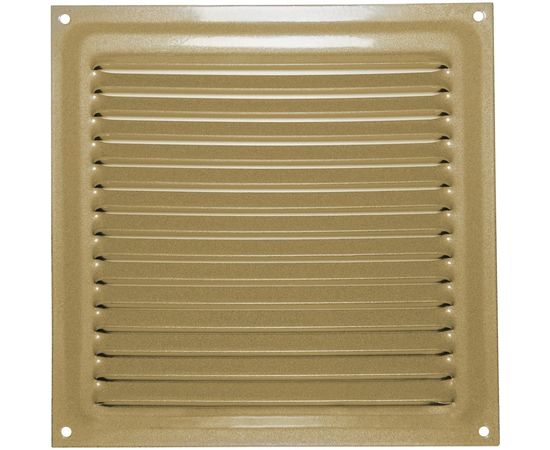 Решетка вентиляционная 150х150 мм золотой металлик Трибатрон 87136 