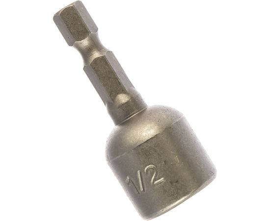 Головка-вставка магнитная 6-гранная (13 мм; 45 мм; 1/4"") для шуруповерта ЭВРИКА ER-90508C 