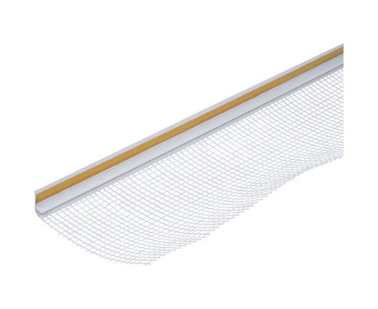 Профиль примыкания СХТ 9 мм, 2,4 м, с сеткой СХ0061 