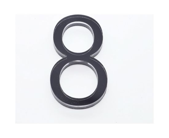 Цифра дверная 8 Brante LOFT 60 мм чёрная 150178 