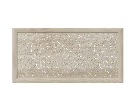 Экран для радиатора Стильный Дом Цветы 120x60 см, дуб сонома v547145 