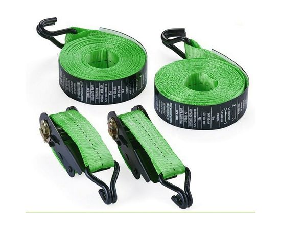 Стяжной ремень HITCH RS REGULAR 100:1000:10, 25 мм, STF 100 DaN, 1 т, 10 м, комплект 2 шт. SZ067693 