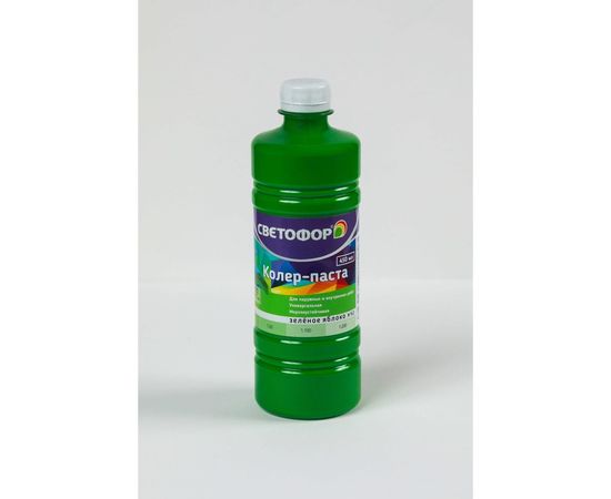 Колер-паста Светофор №62 зеленое яблоко 0.45л ЗОР00007035 – изображение 2