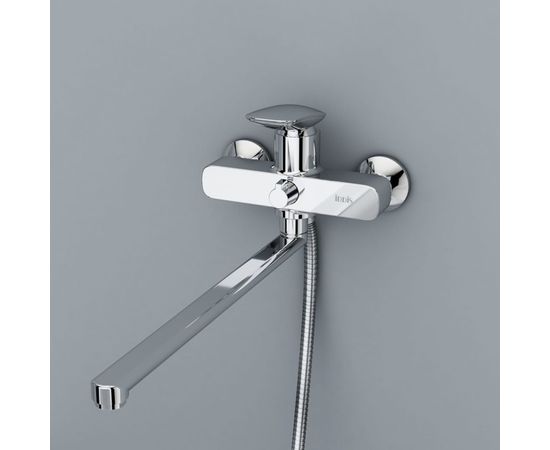 Смеситель для ванны IDDIS Stone с длинным изливом STOSB00i10WA – изображение 2