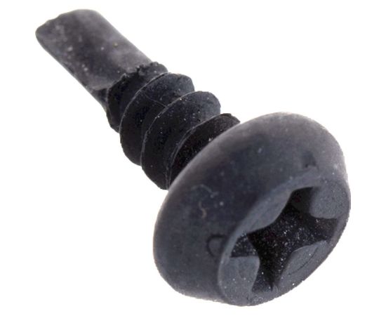 Саморез клоп VIPкрепеж чёрный, полусфера, сверло, 3.8х11, 19 шт. 10202 VIP – изображение 2