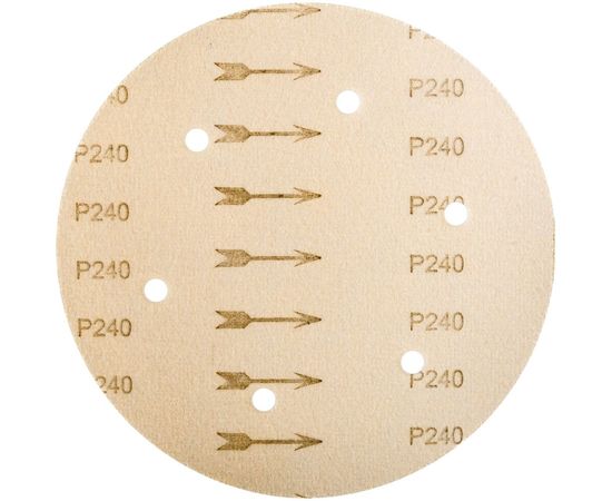 Круг шлифовальный на липучке Giraffe GOLD (225 мм; 6 отверстий; Р240) ABRAFORM AF-GG6-240 – изображение 2
