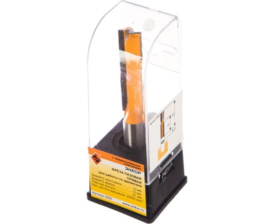 Фреза пазовая прямая (12х51 мм; хвостовик 12 мм) по дереву Энкор 9202 – изображение 2