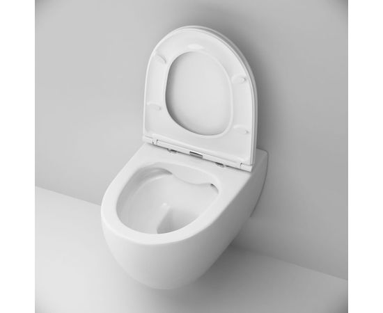 подвесной унитаз AM.PM, Awe, FlashClean, C111700WH – изображение 2