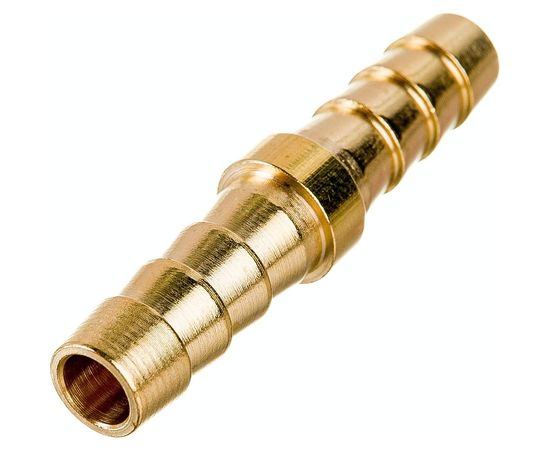 Штуцер двухсторонний елочка 8 мм - 8 мм Pegas pneumatic 3405 – изображение 2