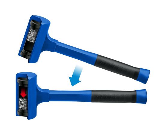 Безынерционный молоток ЗУБР БМО 1350 г 57 мм 2049-1350 – изображение 3