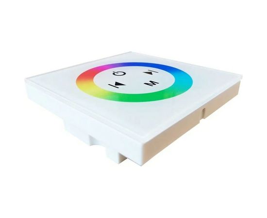 Контроллер Apeyron RGB 12В, 144 Вт, встраиваемый с БЕЛОЙ многоцветной сенсорной панелью 04-09 – изображение 3