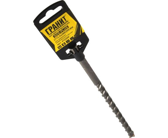 Бур Quadro-X (12.0х260/200 мм; SDS-plus) ГРАНИТ 412260 – изображение 3