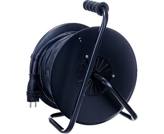 Силовой удлинитель на катушке Inforce 4 гнезда, с/з КГт 3х1,5 16A 50м IP44 09-15-02 – изображение 3