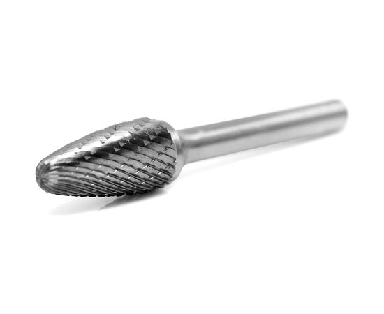 Борфреза твердосплавная Bohre сфероконическая, тип F 12-25-М-06-L70 КБ001424 – изображение 3