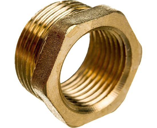 Футорка LEXLINE 3/4-1/2 нар/вн., латунь 20-15 Украина 511783 – изображение 3