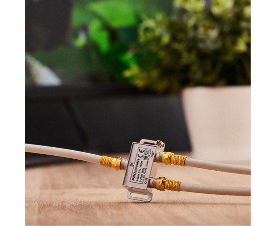 Делитель PROconnect ТВ х 2 под F разъём 5-2500 МГц СПУТНИК 05-6201-4 – изображение 3