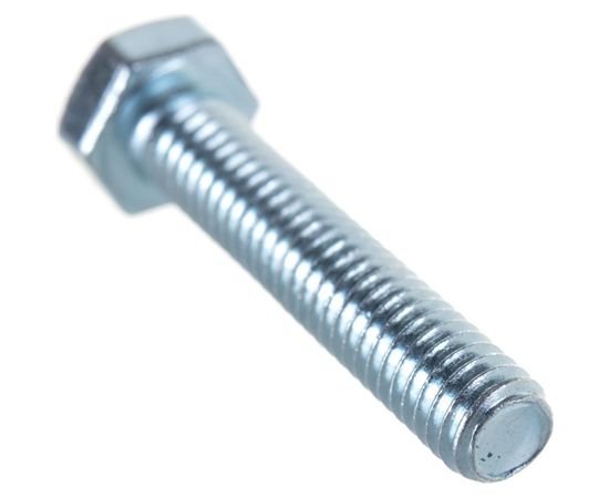 Болт Tech-Krep DIN933 с шестигранной головкой, оцинкованный М6х25 18 шт - пакет 102958 – изображение 4