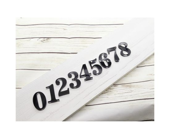 Цифра дверная 8 Brante LOFT 60 мм чёрная 150178 – изображение 4