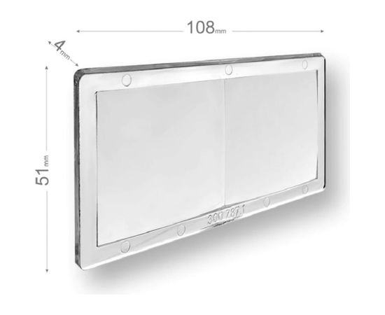 Линза диоптрическая 125 (108x50х4 мм) START 55STL125 – изображение 4