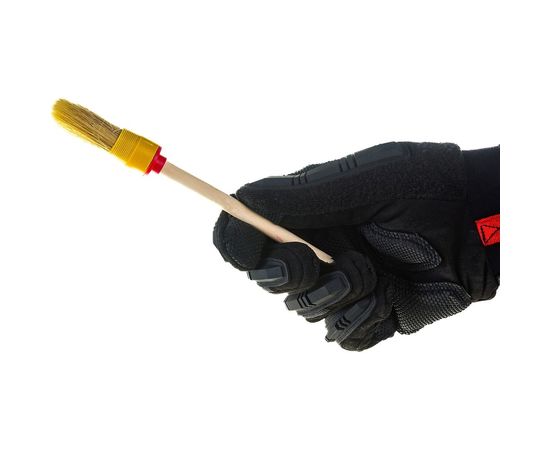 Круглая кисть, пластиковая оправка РемоКолор №02, диаметр 20 мм, 01-0-102 – изображение 4