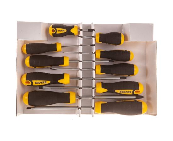 Набор отверток 10шт Berger BG BG1063 – изображение 4