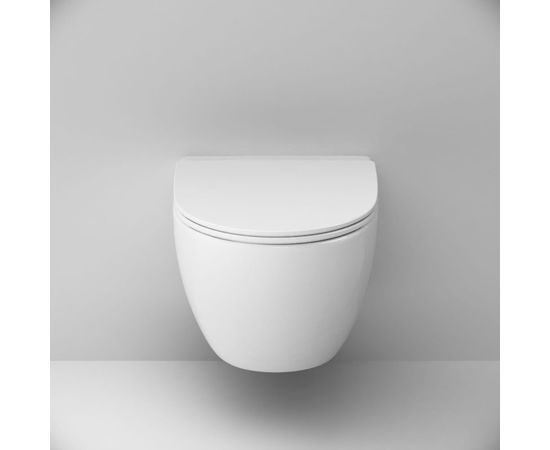 подвесной унитаз AM.PM, Awe, FlashClean, C111700WH – изображение 4