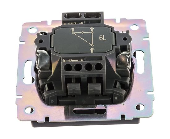 Одноклавишный проходной выключатель WERKEL W1112108 с подсветкой a051609 – изображение 5