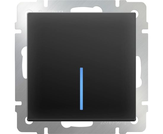 Одноклавишный проходной выключатель WERKEL W1112108 с подсветкой a051609 – изображение 6
