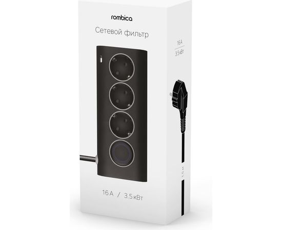 Сетевой фильтр Rombica NEO WC3 Черный PSE-001 – изображение 6